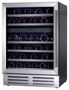 larawan Refrigerator Dunavox DX-46.145SK, pagsusuri