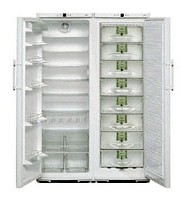 larawan Refrigerator Liebherr SBS 7201, pagsusuri