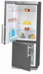 Bomann KG210 inox Chladnička chladnička s mrazničkou preskúmanie najpredávanejší