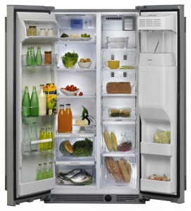 larawan Refrigerator Whirlpool WSF 5552 NX, pagsusuri