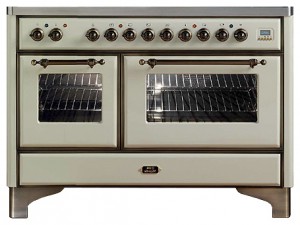 Photo Kitchen Stove ILVE MD-120S5-VG Antique white, review