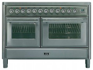 Photo Kitchen Stove ILVE MTD-120FR-MP Stainless-Steel, review
