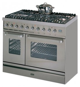 Photo Kitchen Stove ILVE TD-90W-MP Stainless-Steel, review