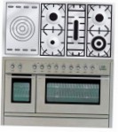 ILVE PSL-120S-VG Stainless-Steel Кухонная плита тип духового шкафагазовая обзор бестселлер