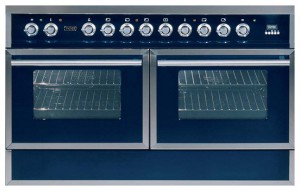照片 厨房炉灶 ILVE QDC-120FW-MP Blue, 评论