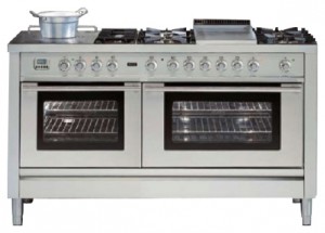Foto Estufa de la cocina ILVE PL-150FS-VG Stainless-Steel, revisión