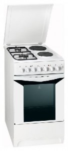 Photo Kitchen Stove Indesit K 3N11 S(W), review