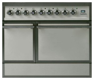 Фото Кухонная плита ILVE QDC-90B-MP Antique white, обзор