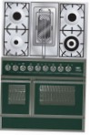 ILVE QDC-90RW-MP Green Кухонная плита тип духового шкафаэлектрическая обзор бестселлер