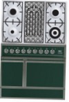 ILVE QDC-90B-MP Green Кухонная плита тип духового шкафаэлектрическая обзор бестселлер
