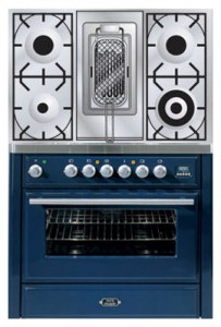 Фото Кухонная плита ILVE MT-90RD-MP Blue, обзор