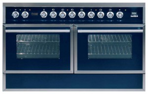 Foto Estufa de la cocina ILVE QDC-1207W-MP Blue, revisión