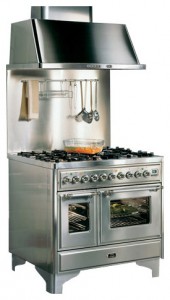 Photo Kitchen Stove ILVE MD-1006-MP Stainless-Steel, review