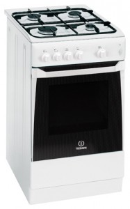 Photo Kitchen Stove Indesit KNJ 3G2 (W), review