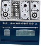 ILVE PN-120B-MP Blue Кухненската Печка тип на фурнаелектрически преглед бестселър