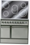 ILVE QDCE-90-MP Antique white موقد المطبخ نوع الفرنكهربائي إعادة النظر الأكثر مبيعًا