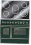 ILVE QDCE-90W-MP Green Köök Pliit ahju tüübistelektriline läbi vaadata bestseller