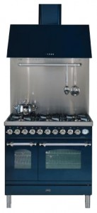 Photo Kitchen Stove ILVE PDN-90B-VG Stainless-Steel, review