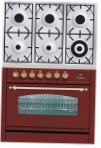 ILVE PN-906-VG Red Virtuvės viryklė tipo orkaitėsdujos peržiūra geriausiai parduodamas