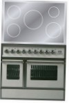ILVE QDCI-90W-MP Antique white موقد المطبخ نوع الفرنكهربائي إعادة النظر الأكثر مبيعًا