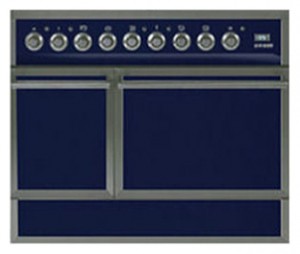 Photo Kitchen Stove ILVE QDC-90R-MP Blue, review