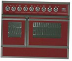 ILVE QDC-90FW-MP Red Kuchnia Kuchenka Typ piecaelektryczny przegląd bestseller