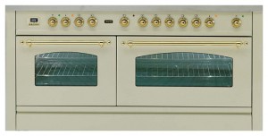 Фото Кухонная плита ILVE PN-150F-MP Antique white, обзор