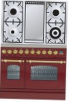 ILVE PDN-90F-MP Red Soba bucătărie tipul de cuptorelectric revizuire cel mai vândut