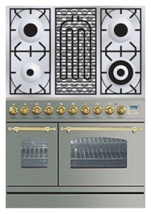 Foto Fogão de Cozinha ILVE PDN-90B-MP Stainless-Steel, reveja