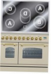 ILVE PDNE-90-MP Antique white Køkken Komfur ovntypeelektrisk anmeldelse bedst sælgende