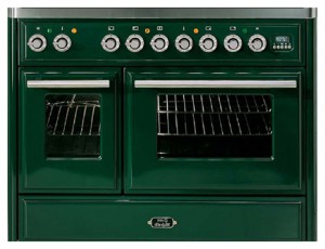 Photo Kitchen Stove ILVE MTD-100F-MP Green, review