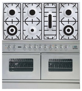 Foto Estufa de la cocina ILVE PDW-1207-VG Stainless-Steel, revisión