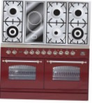ILVE PDN-120V-VG Red Virtuves Plīts Cepeškrāsns tipsgāze pārskatīšana bestsellers