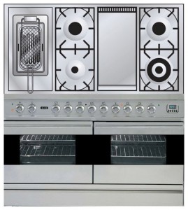 Фото Кухонная плита ILVE PDF-120FR-MP Stainless-Steel, обзор
