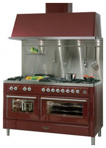 Photo Kitchen Stove ILVE MT-150F-MP Red, review