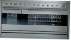 ILVE PD-1207L-VG Stainless-Steel Virtuves Plīts Cepeškrāsns tipsgāze pārskatīšana bestsellers