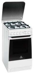 Photo Kitchen Stove Indesit K 3G210 S(W), review