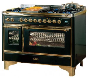 Photo Kitchen Stove ILVE M-120S5-MP Green, review