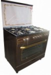 Fresh 90x60 NEW JAMBO brown st.st. top Kitchen Stove type of ovengas review bestseller