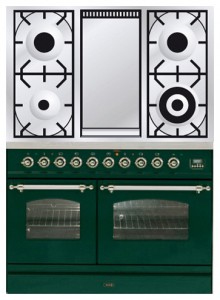 nuotrauka Virtuvės viryklė ILVE PDN-100F-VG Green, peržiūra