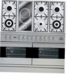 ILVE PDF-120V-VG Stainless-Steel Fogão de Cozinha tipo de fornogás reveja mais vendidos