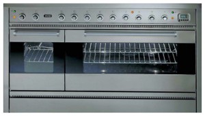 Photo Kitchen Stove ILVE PD-120B6L-VG Stainless-Steel, review