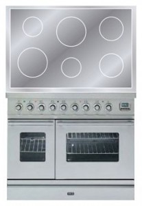 Photo Kitchen Stove ILVE PDWI-100-MW Stainless-Steel, review