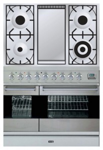 Фото Кухонная плита ILVE PDF-90F-VG Stainless-Steel, обзор