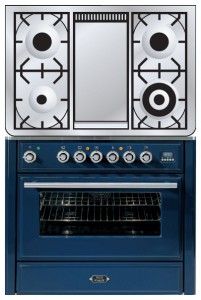 照片 厨房炉灶 ILVE MT-90FD-E3 Blue, 评论