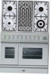 ILVE PDW-90B-VG Stainless-Steel Fogão de Cozinha tipo de fornogás reveja mais vendidos