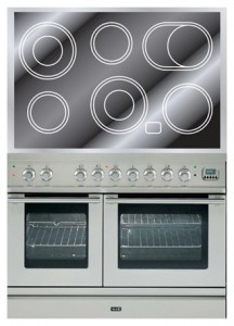 Foto Estufa de la cocina ILVE PDLE-100-MP Stainless-Steel, revisión