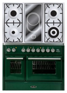 照片 厨房炉灶 ILVE MTD-100VD-E3 Green, 评论