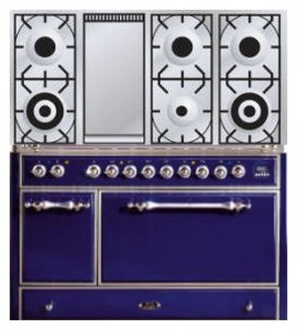 Фото Кухонная плита ILVE MC-120FD-E3 Blue, обзор