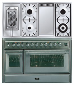 Photo Kitchen Stove ILVE MT-120FRD-E3 Stainless-Steel, review
